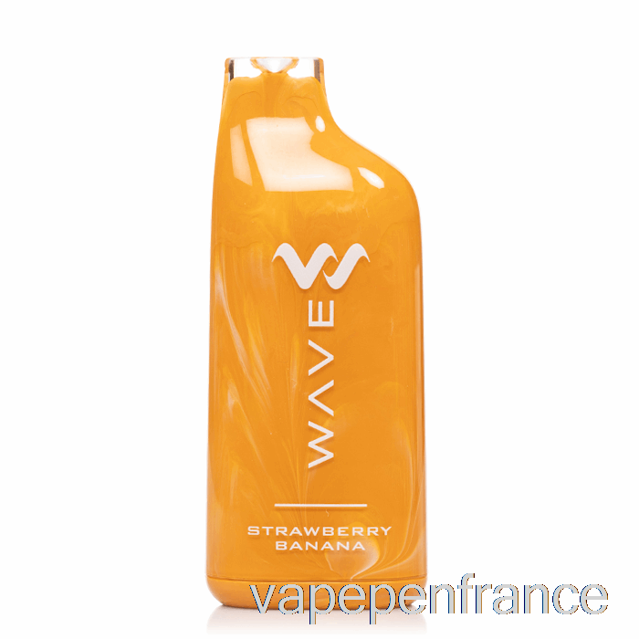 Stylo Vape Jetable Banane Fraise Wavetec Wave 8000